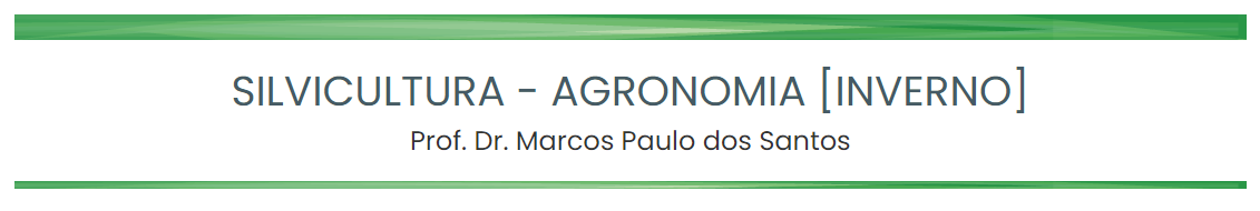 [52732] 2022-2 - Agronomia - SILVICULTURA