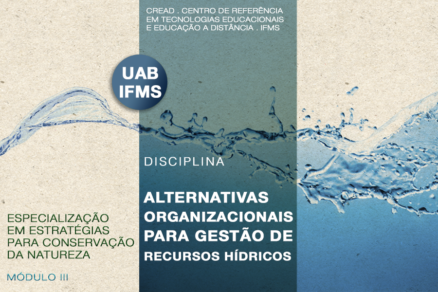 Alternativas organizacionais para gestão de recursos hídricos 