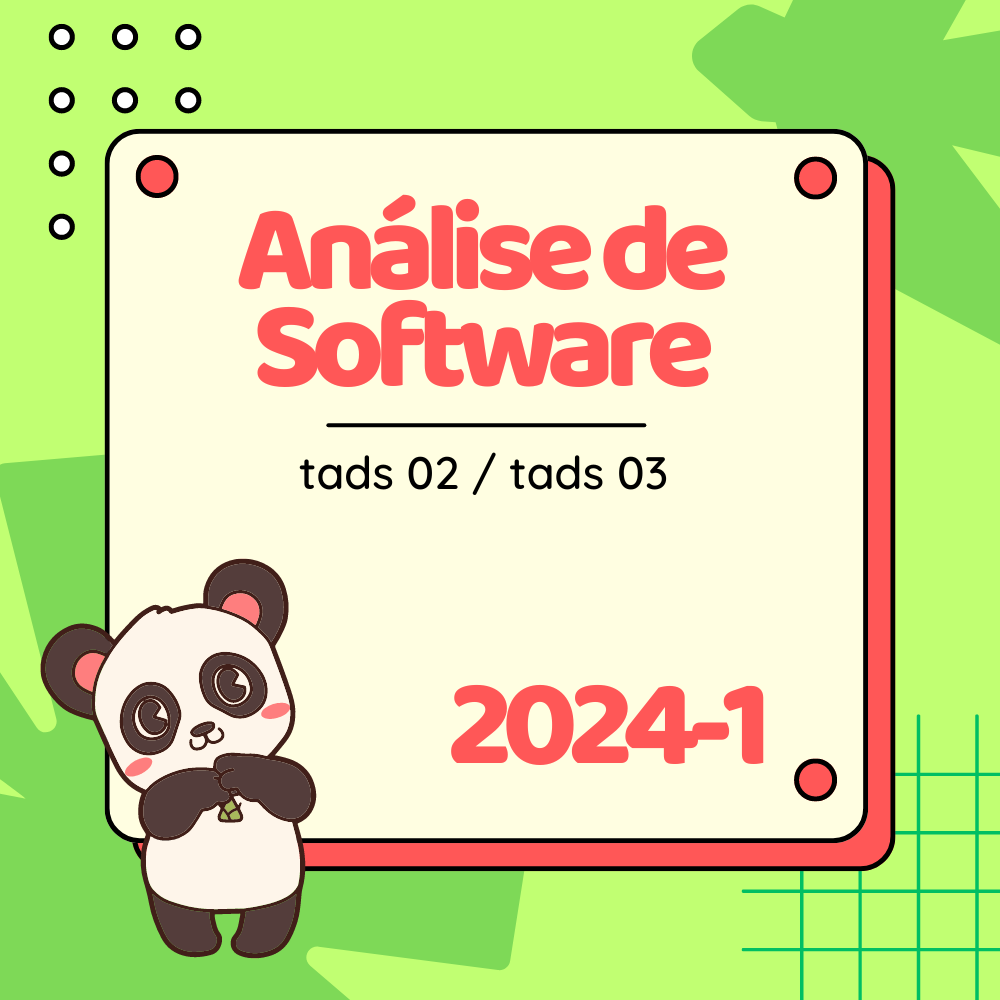 [64166] 2024-1 - TADS - Análise de Software