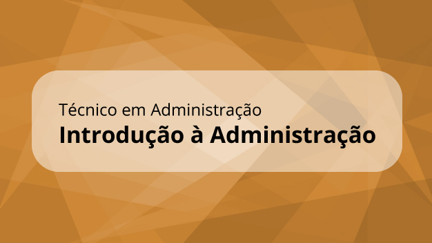 Introdução à Administração - 2019